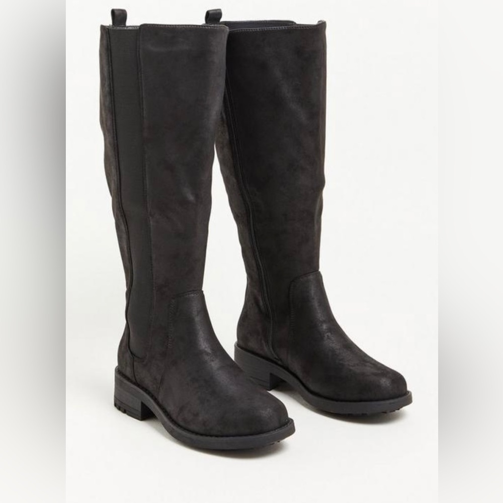 Torrid Black Chelsea Wide Width Boots